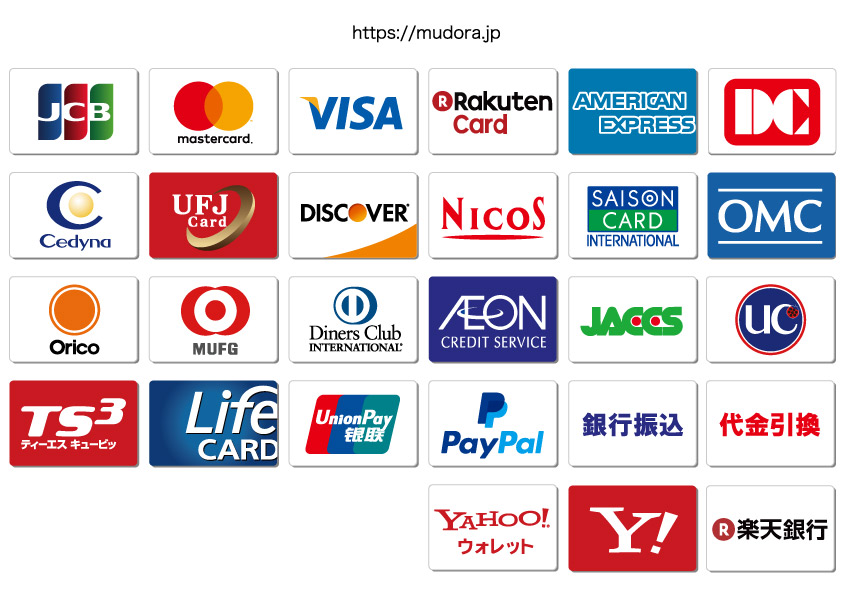 日本フリークレジットカード素材まとめ（MUDORA製）