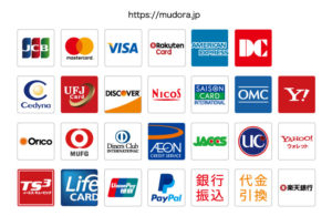日本フリークレジットカード素材まとめ（MUDORA製）