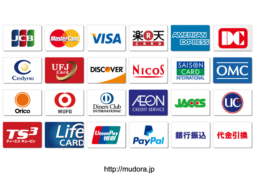 日本フリークレジットカード素材まとめ（MUDORA製）
