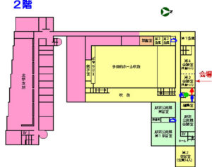 北部市民センター館内図2階-