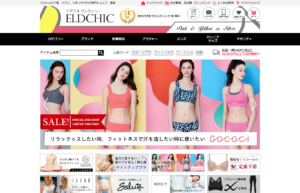 ネットショップ初コラボ!エルドシック イクコ&ランジェリーのYAHOOショップ（制作実例）
